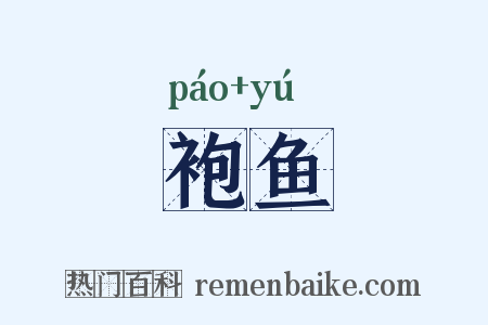 袍鱼是什么意思的图片